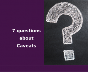 FAQ on Caveats
